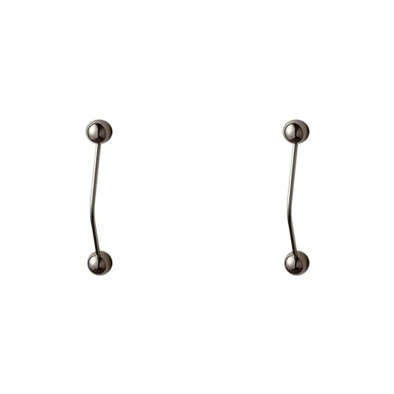 B97A-2X Design Furniture Handles Bar Pulls High-End French Drawer Knobs With Round Ball Dresser Handles