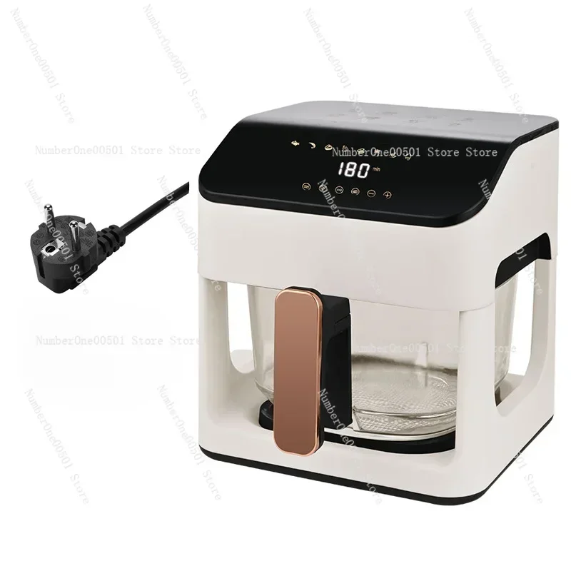 Air Fryer Intelligent Temperature Control Oven Household Transparent Visual Full Glass Pot Automatic Deep Frying Pan