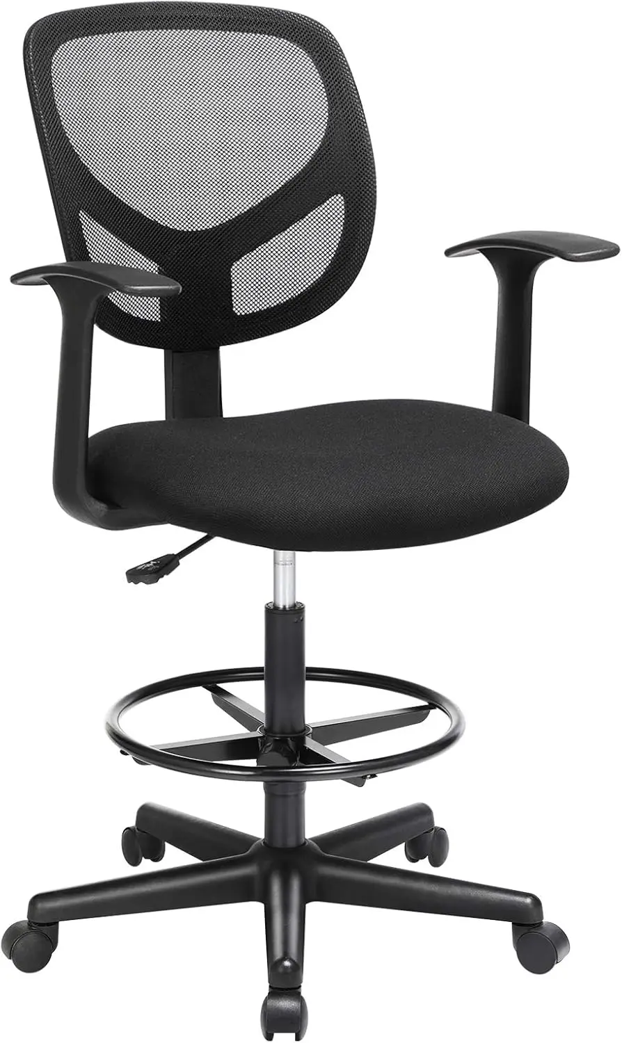 SONGMICS executive chair ergonomic height adjustable footrest