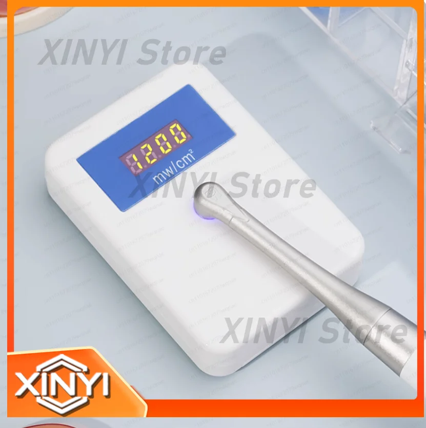 LED Curing Light Meter for Dental LED Curing Machine Digital Display High Precision Light Intensity Measuring Instrument