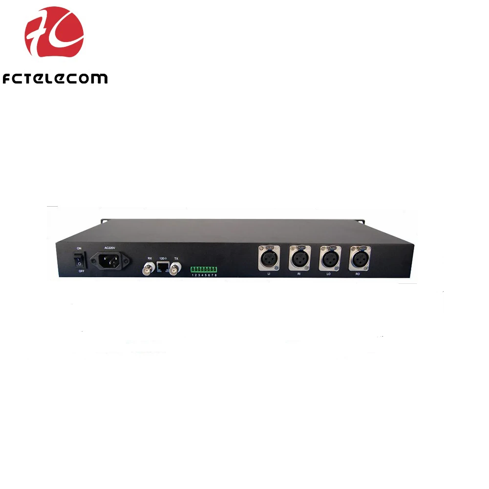 Broadcast Audio XLR Stereo Audio to E1 Codec E1-XLR/AES Audio Codec Decoder Encoder