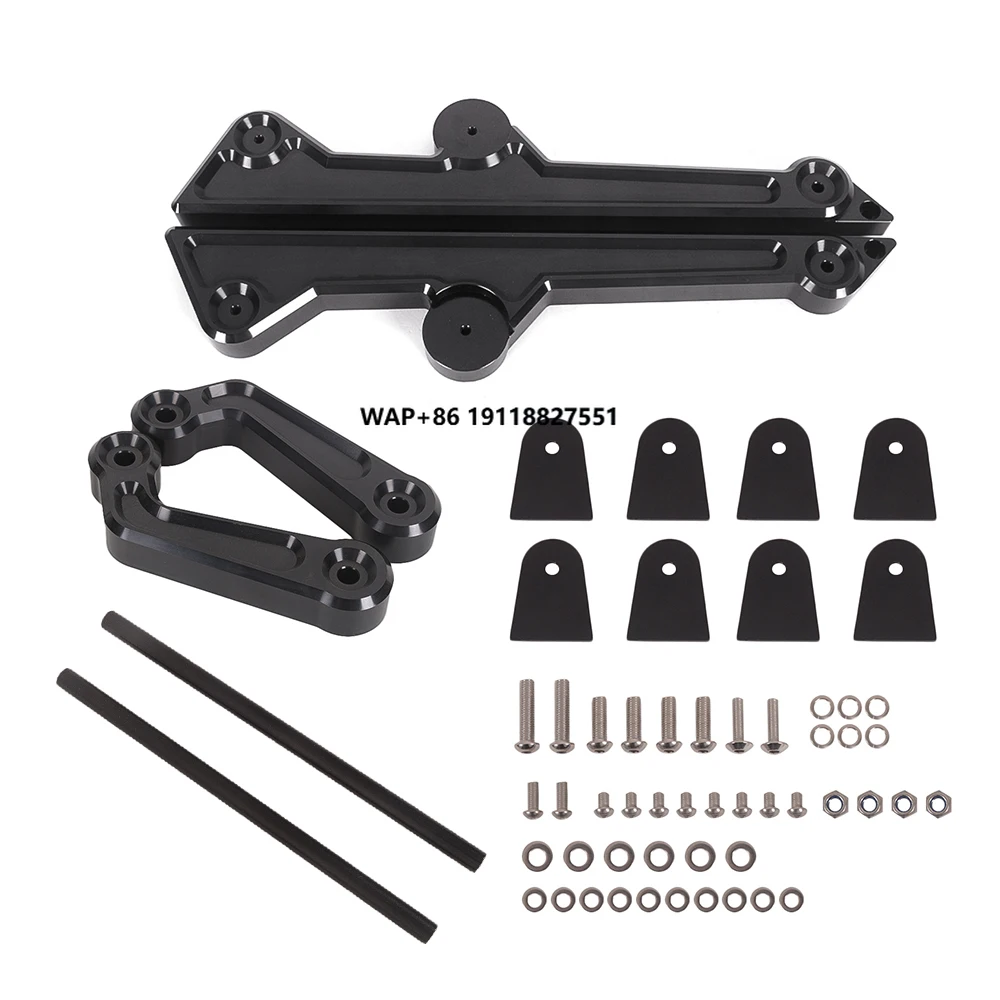 For BM K75 K100 K1100 Cafe Racer Motorcycle Rear Shock Absorber Suspension 340mm Pro-link Seat Bracket Damping Modified Kits