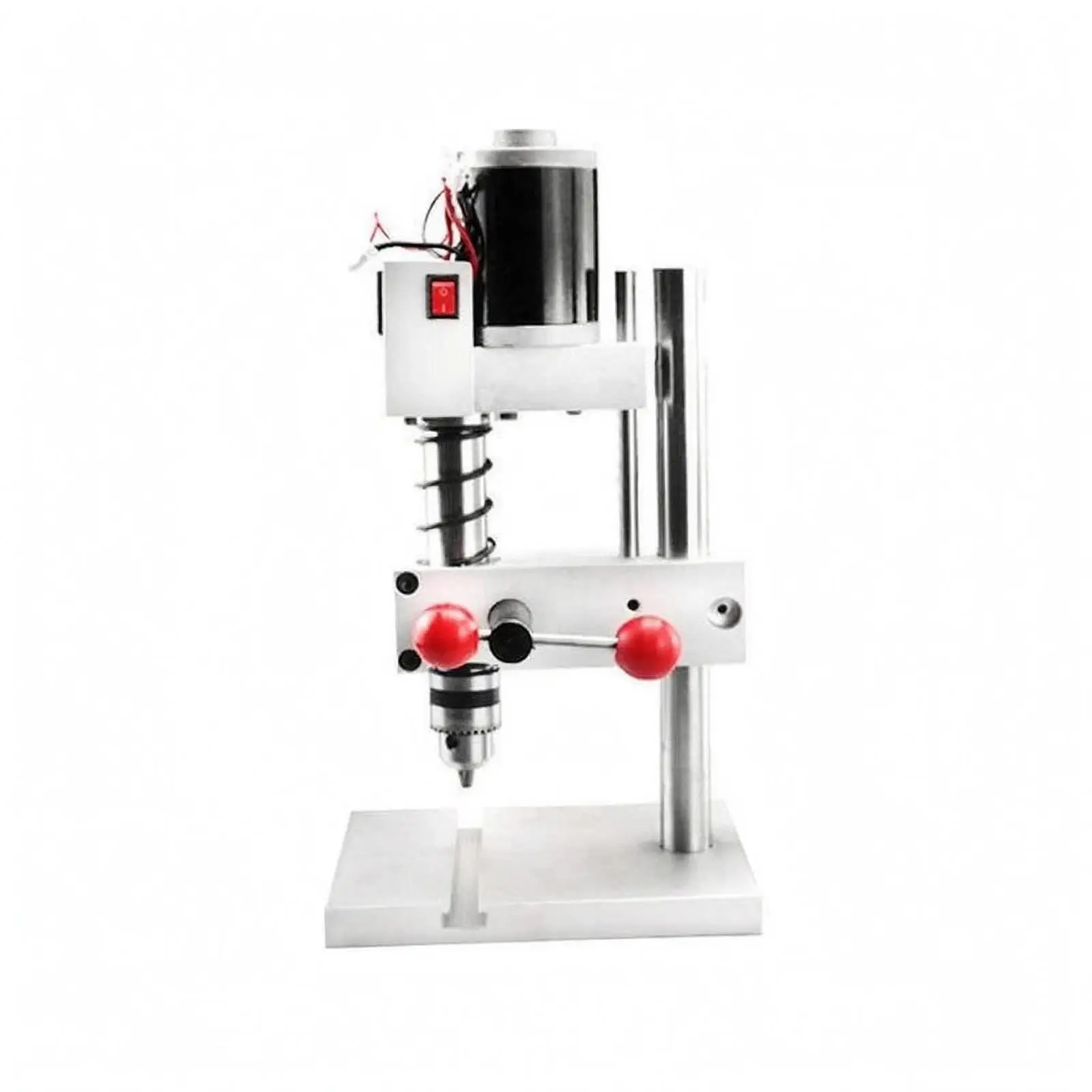 Mini Drill Press Adjustable Chuck 1.5-10 Mm Benchtop Drill Press Compact