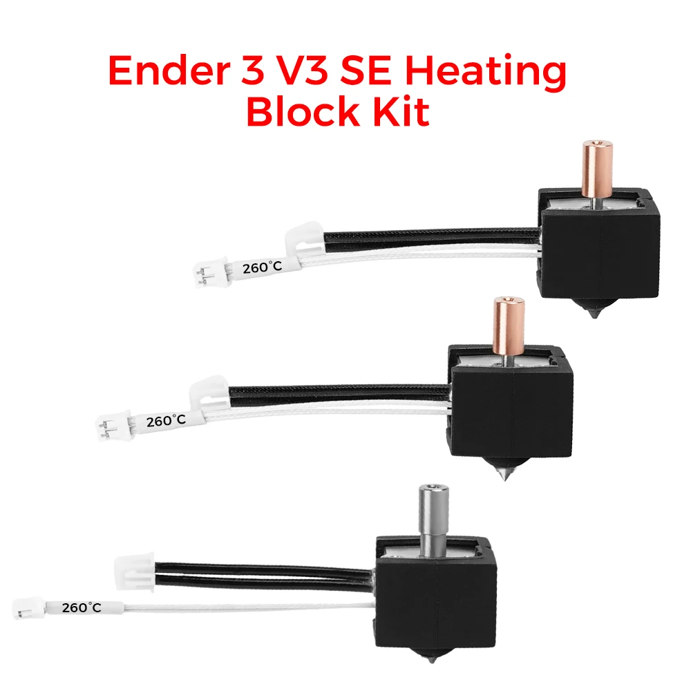 For Ender 3 V3 SE 24V40W Hotend Nozzle Heat-break Heater Block Thermistor 1.75mm 3D Printer Parts For Creality Ender3 V3 SE