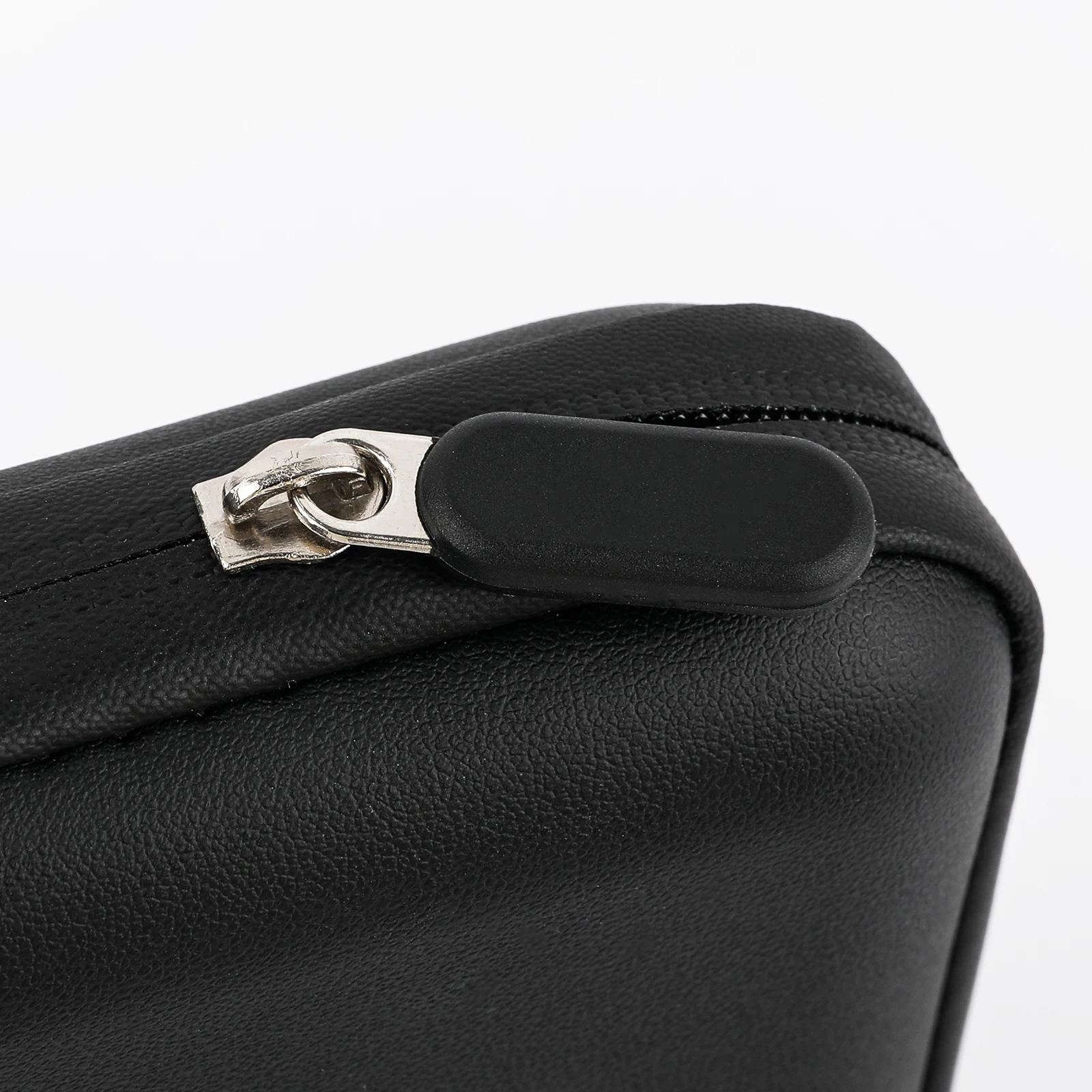 Ziigaat quadratische Ohrhörer hülle tragbare kabel gebundene Kopfhörer-Trage tasche wasserdichte Leder-Aufbewahrung tasche für Iems