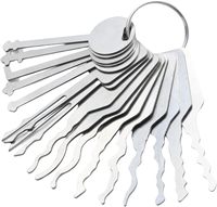 16 Pcs Hook Set Repair Tool Sets, Hook Hand Tools for Automobiles,Stainless Steel Car Pick Tool Kit for Cabinet Toolbox