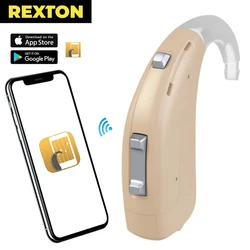 Rexton Targa 5A Hearing Aid 120dB For Severe Deaf 8 Channels Rexton Programmable by Cellphone for Deafness High Quality Ear Care