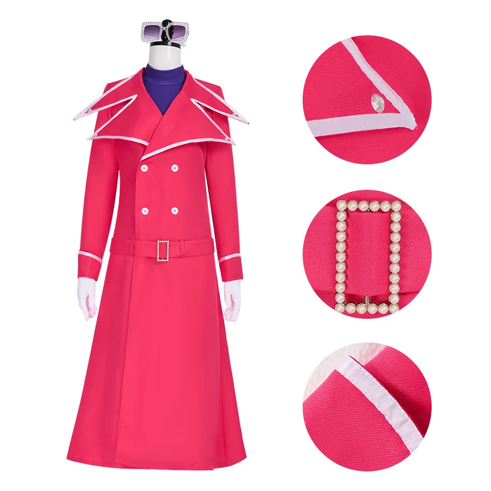 Valentina Cosplay Fantasy Clothing Cartoon Movie Thief Dad Costume Disguise Adult Women Roleplay Fantasia Party Outfits