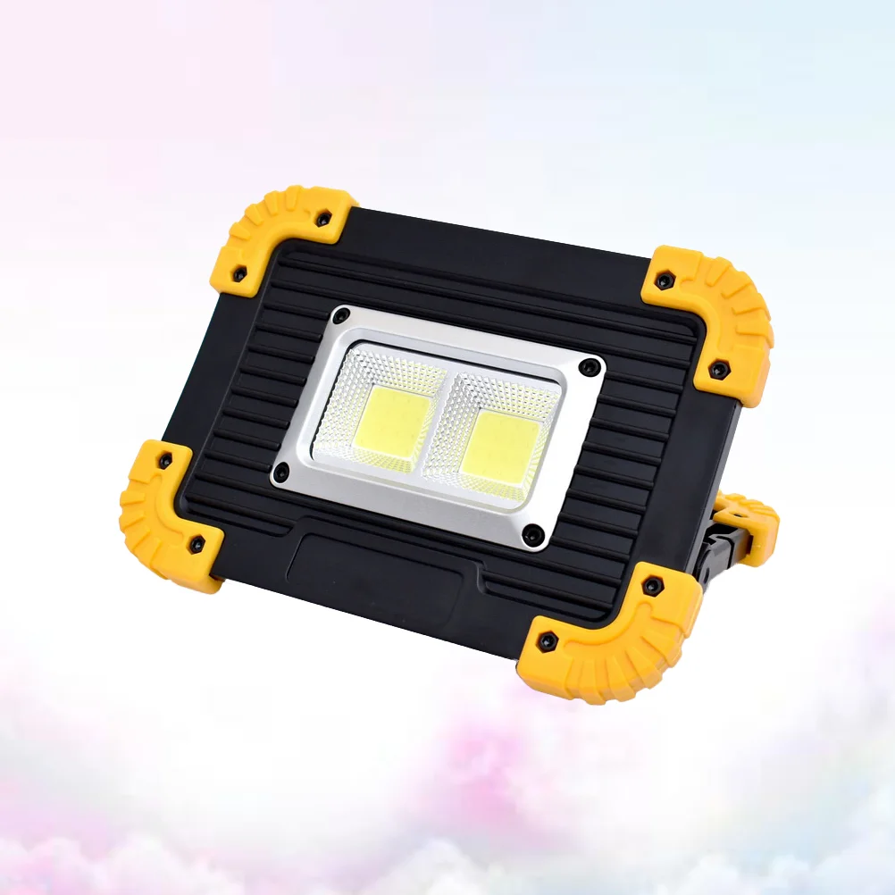 Recarregável LED Work Light, Emergency Cob Lamp, Building Light Fixture, Inspeção, 20 W