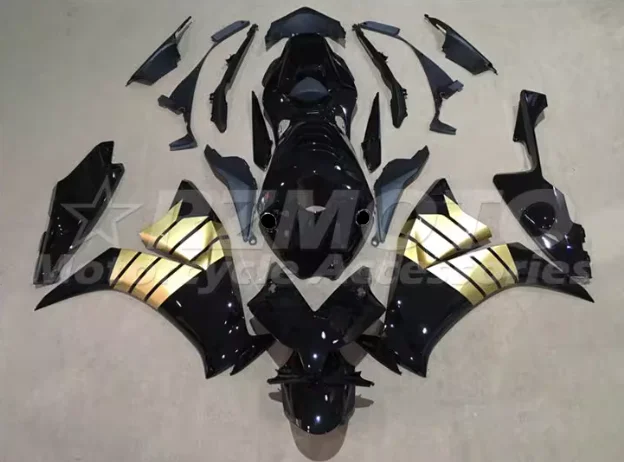 4Gifts New ABS Motorcycle Full Fairings Kit Fit For HONDA CBR1000RR 2012 2013 2014 2015 2016 Bodywork Set Custom Golden Black