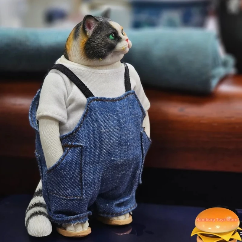

JXK103 1/6 масштаб Fat Cat 2.0 с одеждой, очками, модель Mova, милые аксессуары для сцены домашнего животного, 12 дюймов, экшн-фигурки, игрушки для фанатов, сделай сам