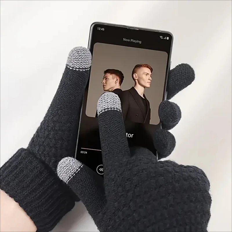 3 pçs/set conjunto de inverno térmico à prova vento velo chapéu cachecol luvas para caminhadas ciclismo pesca esportes ao ar livre tempo frio 2025 novo