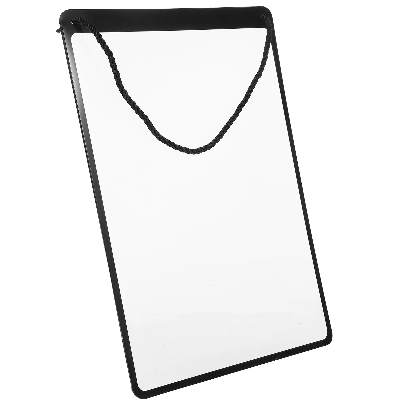 

Clear Plastic Hanging Sign Holder for Retail Store Clothing Shop Exhibition Supermarket Window Display Frame