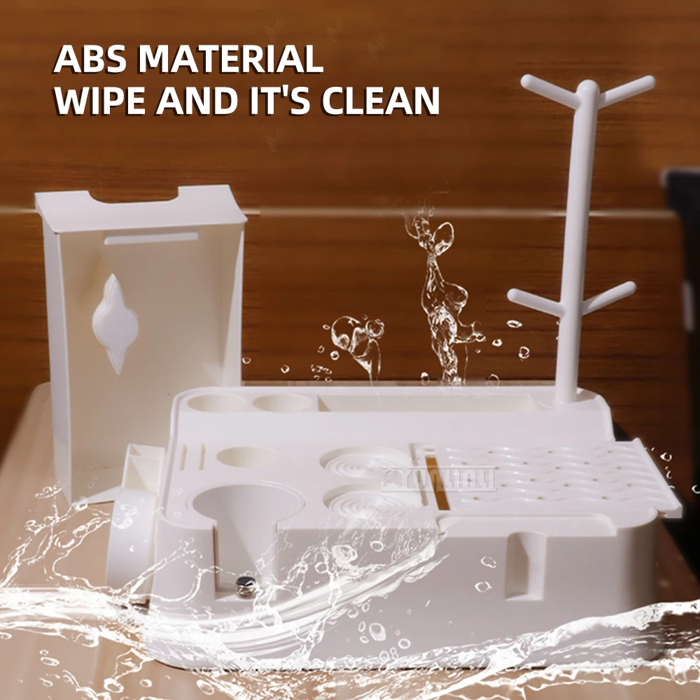 Coffee ABS press powder holder storage rack powder compactor Coffee grounds Handle filling and pressing seat