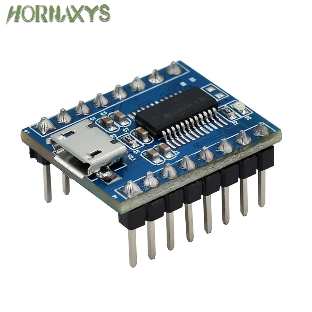 1-10pcs JQ6500 Voice Sound Board Module USB DIP16 TTL UART MP3 Breakout Replace One to 5 Way MP3 Voice 3.2-5V 20mA