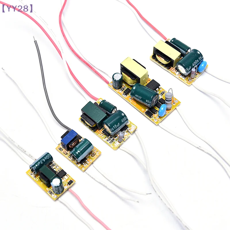 【YY28】3W 5W 8W 18W 36W LED Light Driver Supply Transformer Radiating Module Board   {Y}