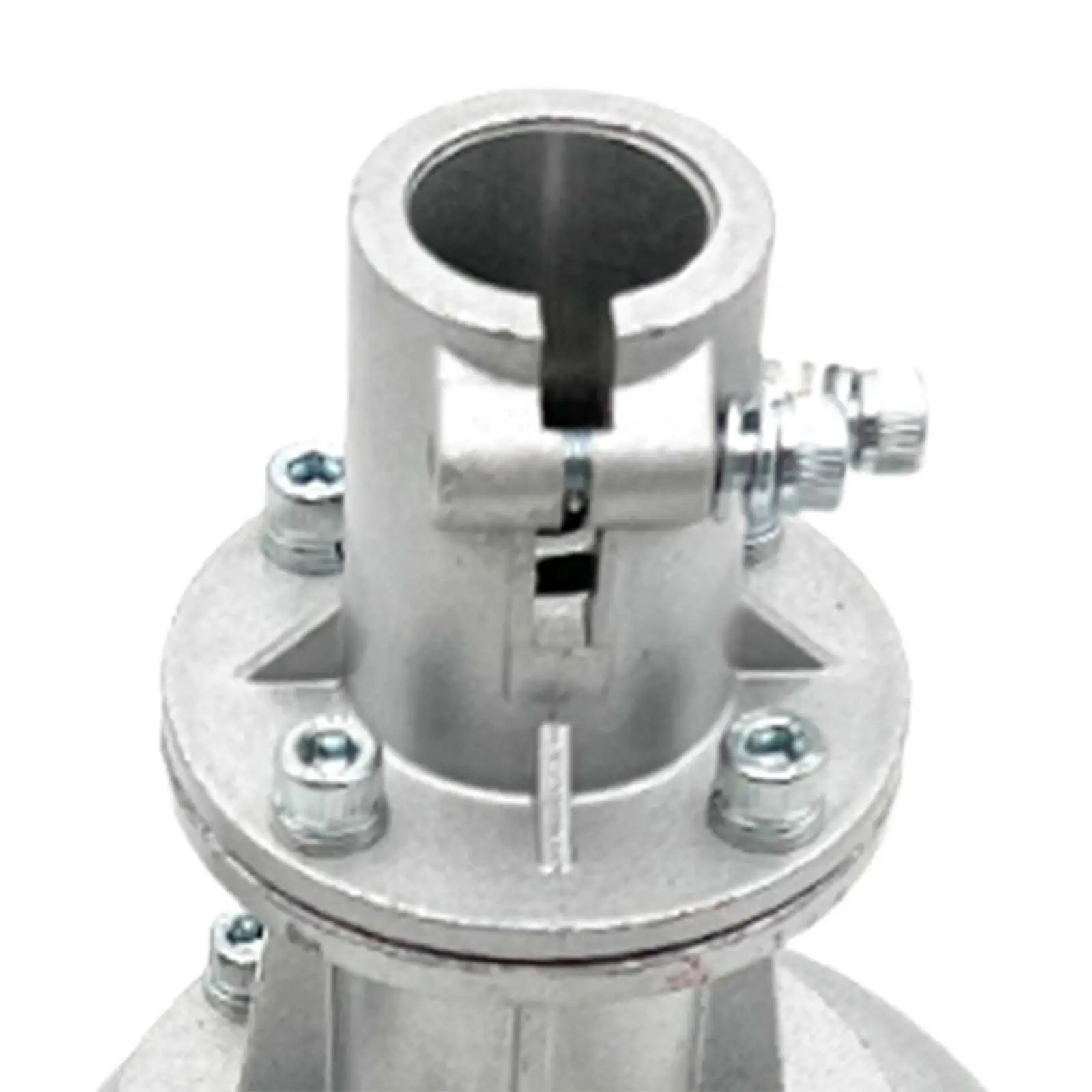 Lawn Mower Water Pump Head Adapter Sturdy Aluminum Attachment Garden Power Tool for Rechargeable Grass Mowing
