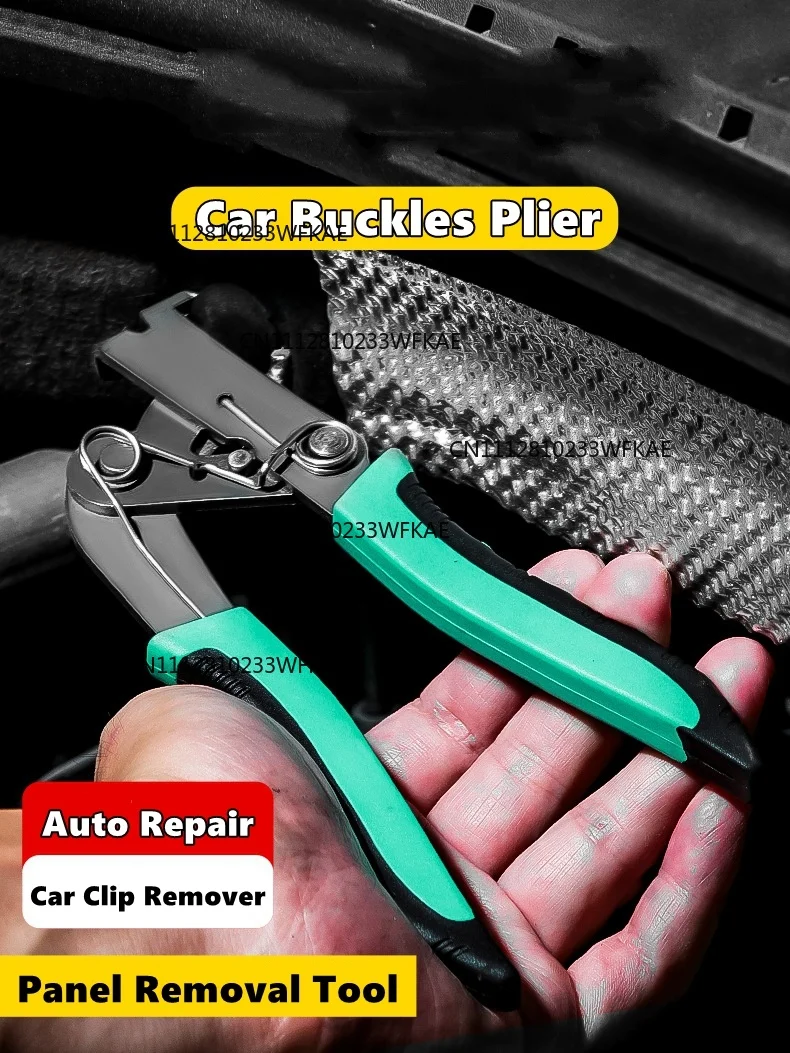 Car Clip Pliers/Disassembly Tools,Efficient Multi-Functional Motor Snap Plier,Easily Removes Plastic Fasteners, Clips, Buckles