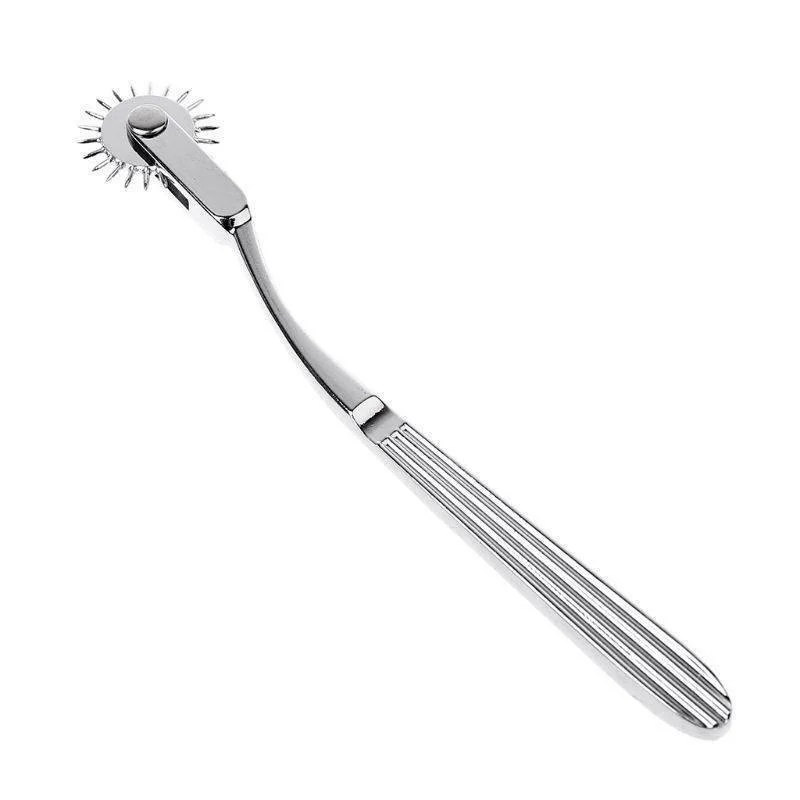 스테인레스 스틸 핀휠 바늘 휠 롤러 서브미션 페티쉬 섹스 슬레이브 키트 섹스 토이 젖꼭지 클리토리스 BDSM 레즈비언 여성 가슴