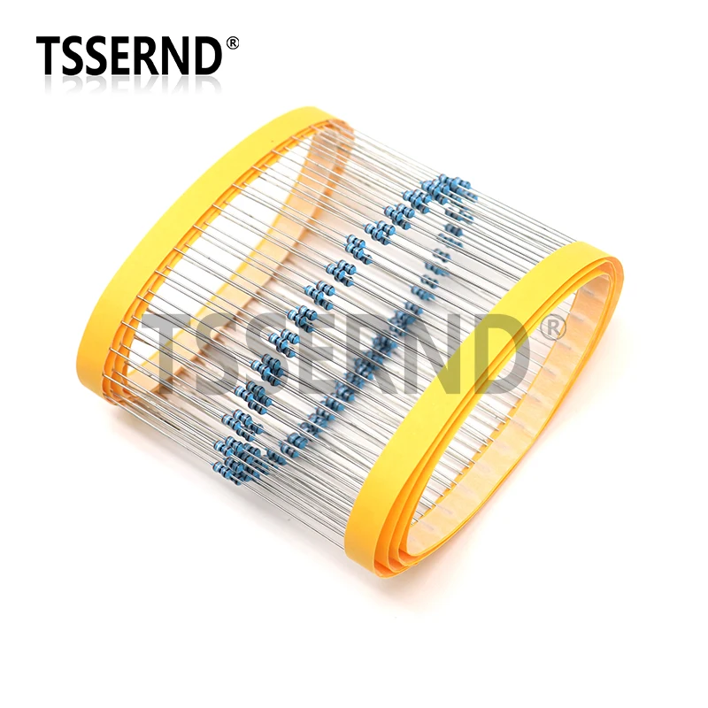 100pcs 1/8W 0R - 4.7M 1% Metal Film Resistor 0.125W 1 2.2 10 47 100 120 150 220 270 330 470 1K 2.2K 4.7K 10K 100K 470K 1M ohm