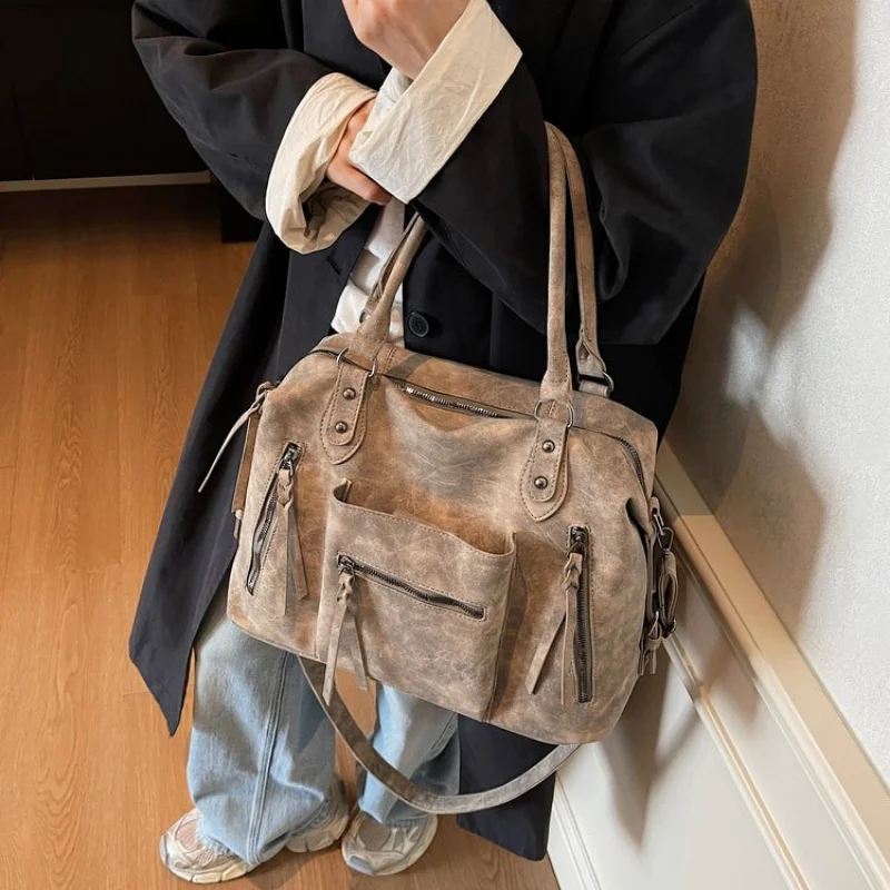 

Ladies Shoulder Bag Genuine Leather, Popular Classic Elegant Handbag Crossbody Messenger Tote Luxury Brand Women