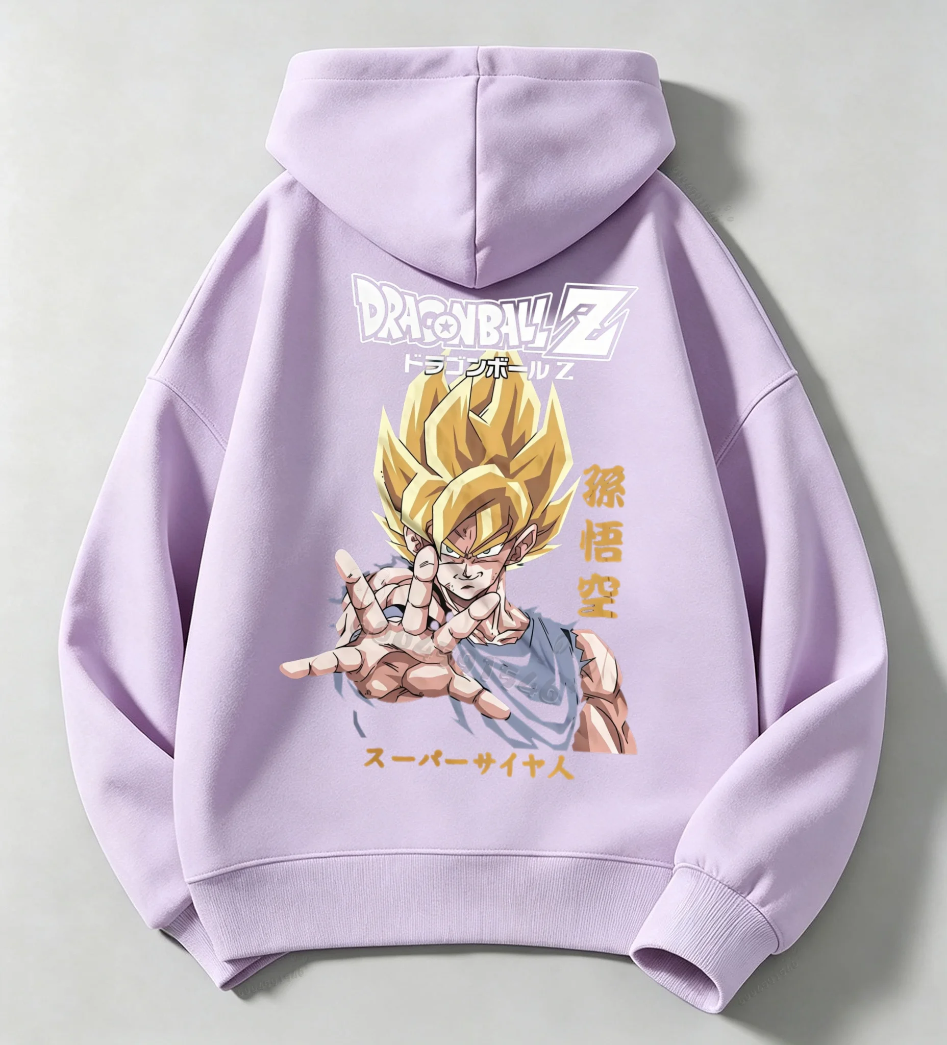 Dragon Ball Z Herbst/Winter Kinder-Kapuzenpullover - Cooler Charakter-Anime-Print Warmer Pullover für Jungen und Mädchen – Detail 8
