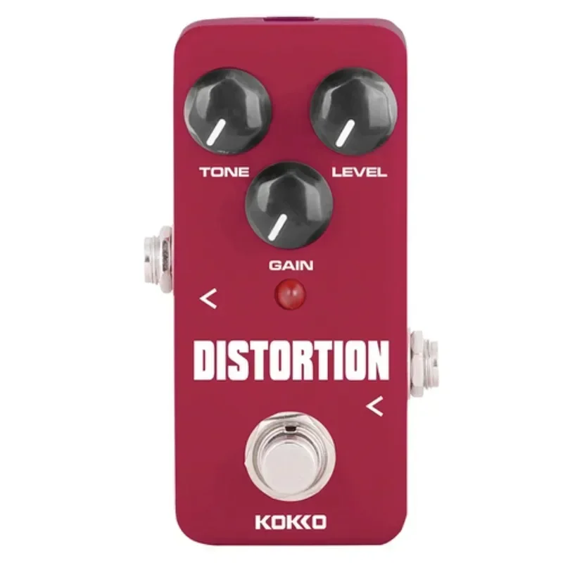 

Kokko FCP-2 Distortion Electric Guitar Effect Peda Mini Pedal Two-stage Distortion Connection Effect Electric Guitar Accessory