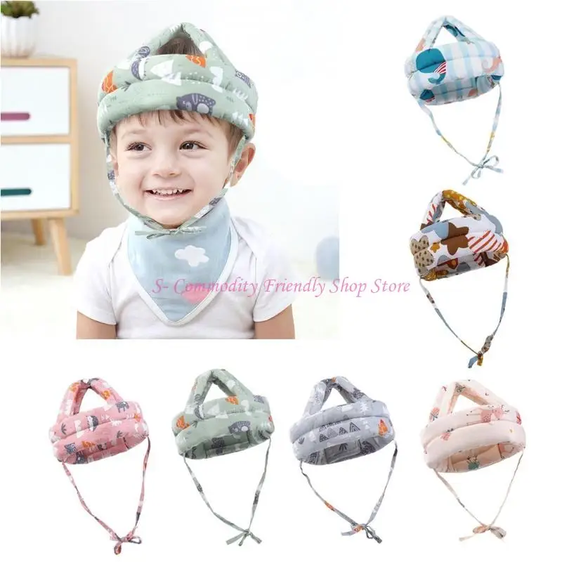 

85AE Toddler for Head for Protection Cushion Cap for 5-24 Months Babies for Running W