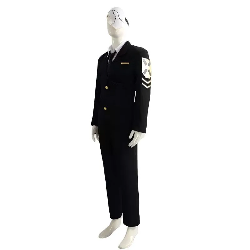 Costume de cosplay Rien de Limbus Company, ensemble uniforme noir de Rien pour jeu de rôle, tenues de scène LCB Halloween 2026