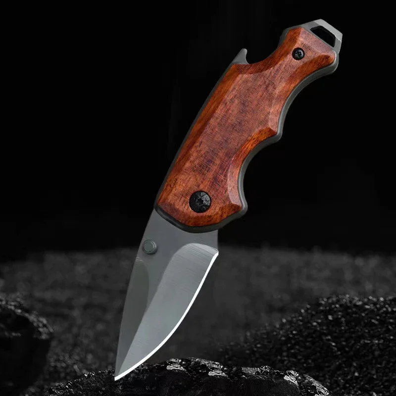 Redwood Outdoor Folding Knife, Mountaineering, Self Defense, Camping Mini Sharp Pocket Knife, edc multitool