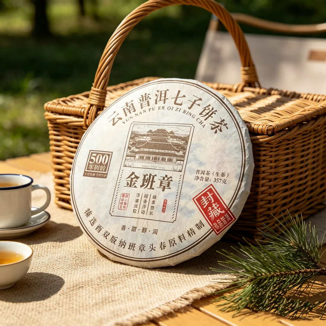 Chinese Yunnan Cooked Set Paper Bags Recyclable No Packing Bag