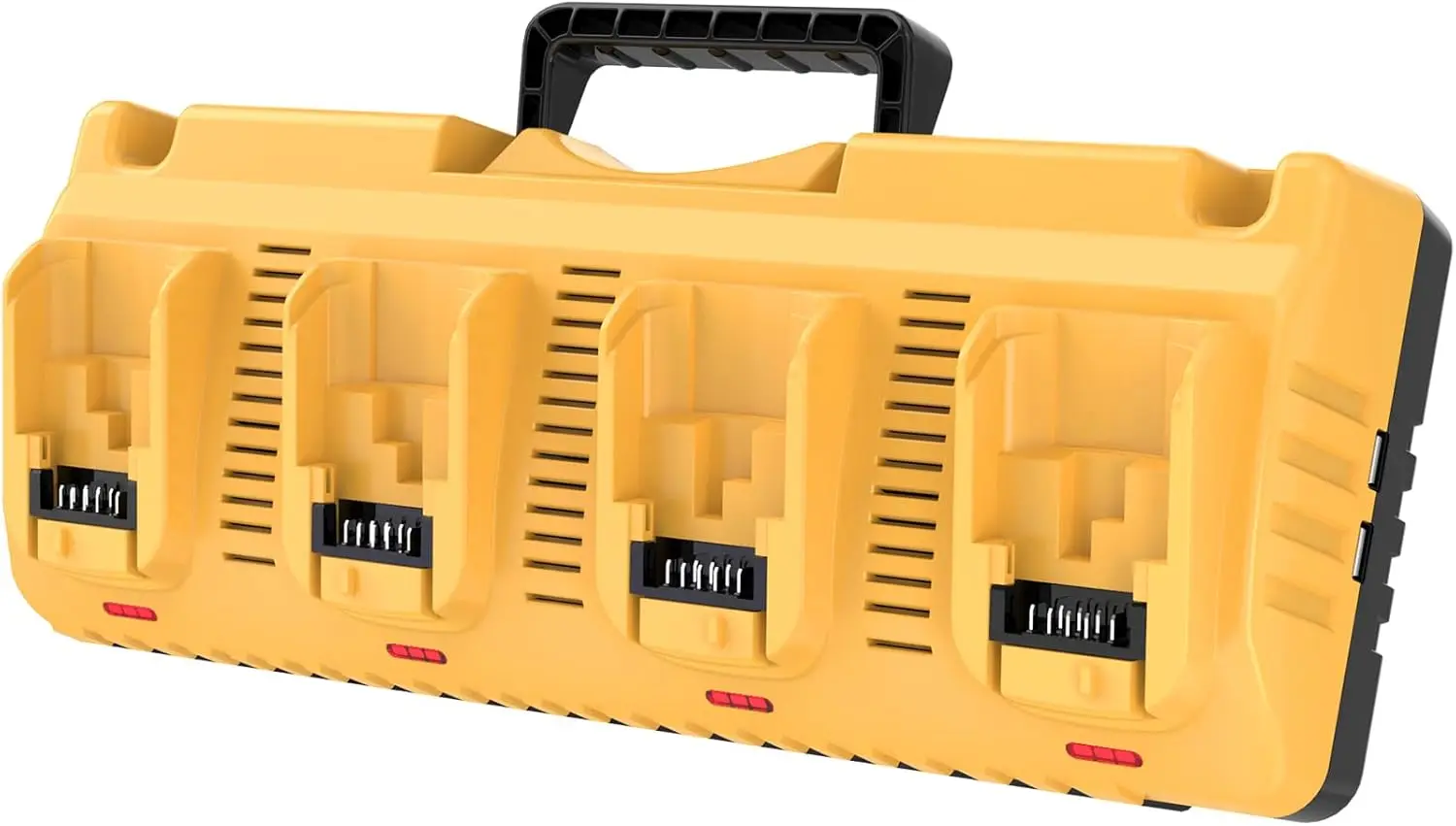 Replacement Charger for Dewalt 12V 20V MAX Chager DCB104, 4-Port, Rapid Charge, 2 USB Ports