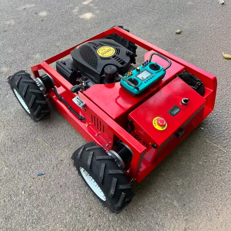 Free Delivery SDLOT Custom Dual Function Crawler Robot Mower CE EPA EURO5 Public Park Trimmer