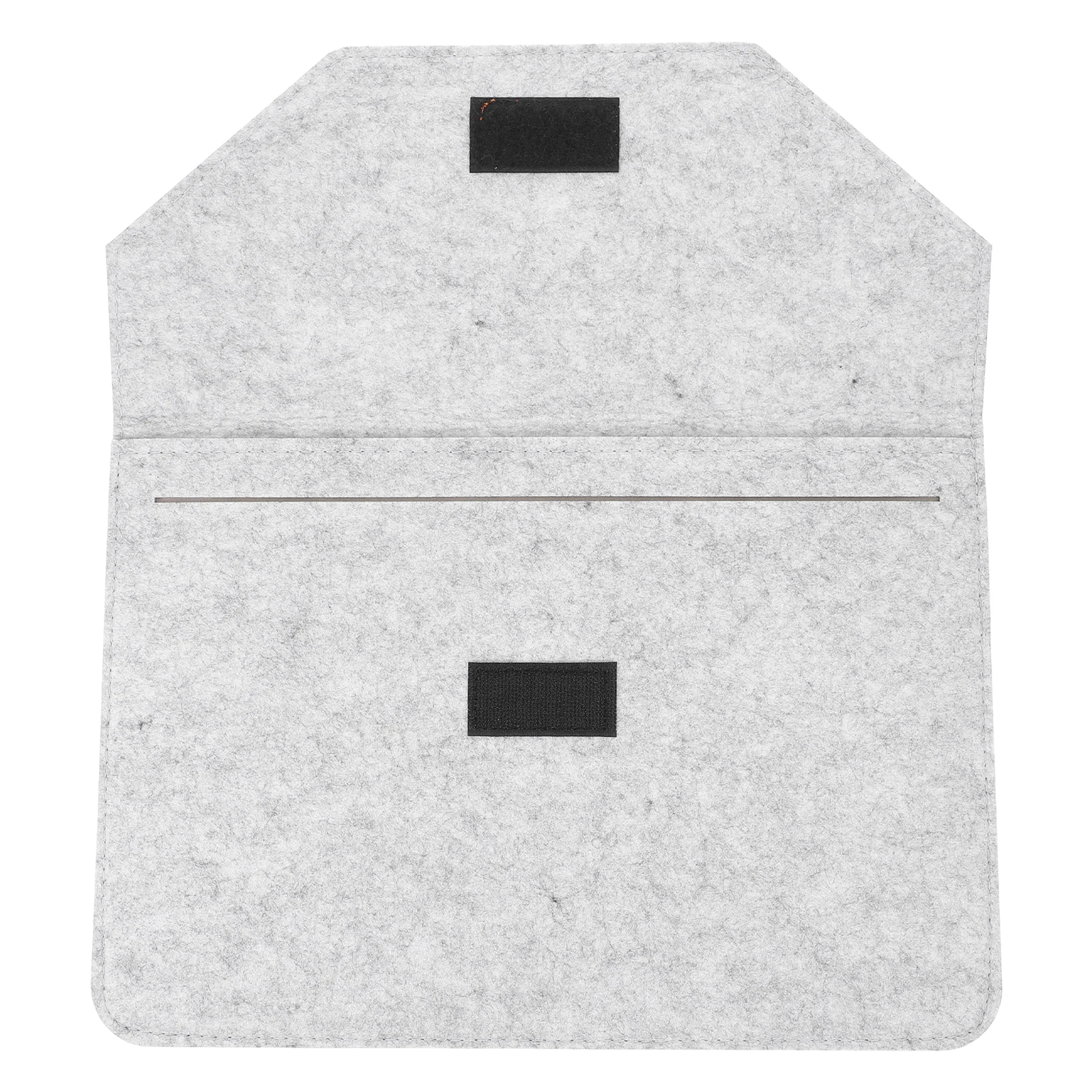 

Laptop Slim Envelope Case Bottom Cover Protective Bag Tablet Notebook Pouch Light Grey for Women