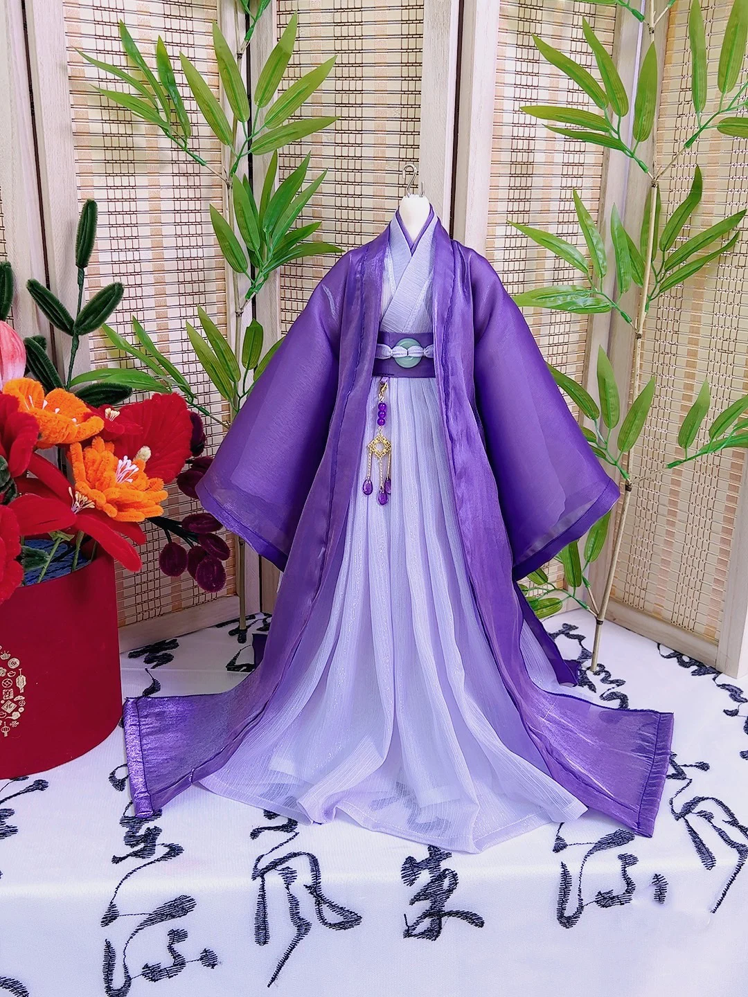 OB27 1/6 Figure 1/4 1/3 Scale BJD Clothes Ancient Costume Hanfu Robe Samurai Outfit For BJD/SD ID75 Uncle Doll Accessories A1977