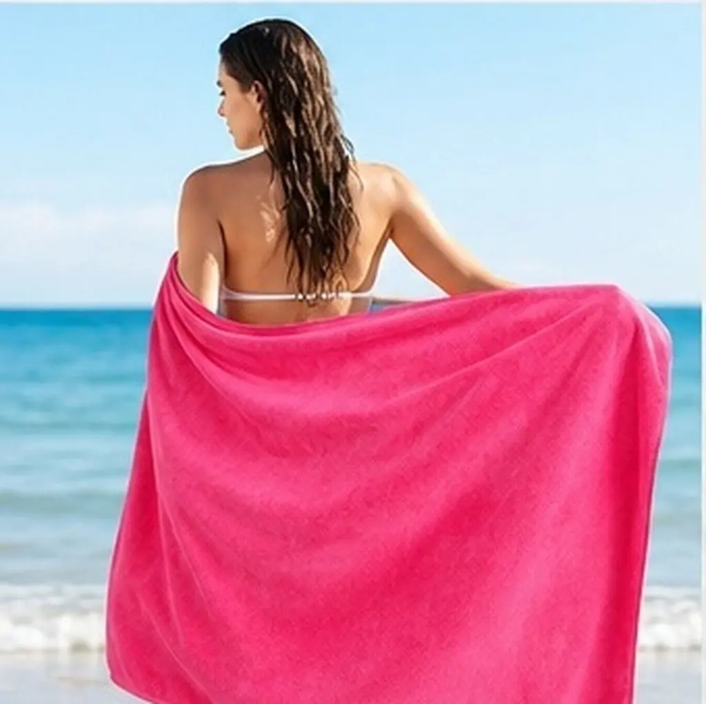 Quick-Drying Bath Towel 180x80cm Premium Skin-Friendly Soft Beach Gym Yoga Blanket Multipurpose Swim Washcloth