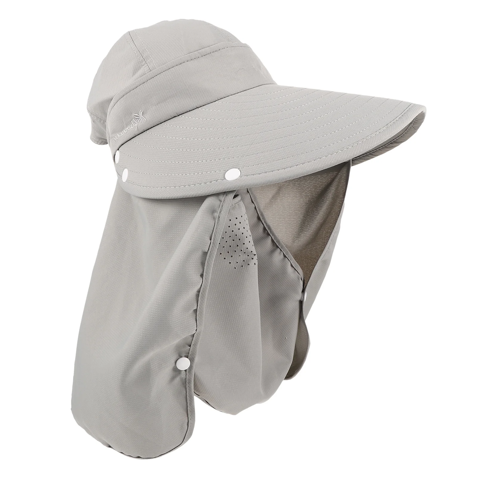 

Summer Wide Brim Fishing Hat Outdoor Sun Protection Neck Flap Travel Cooling Sun Hat Fishing Cap Hiking Cap Outdoor