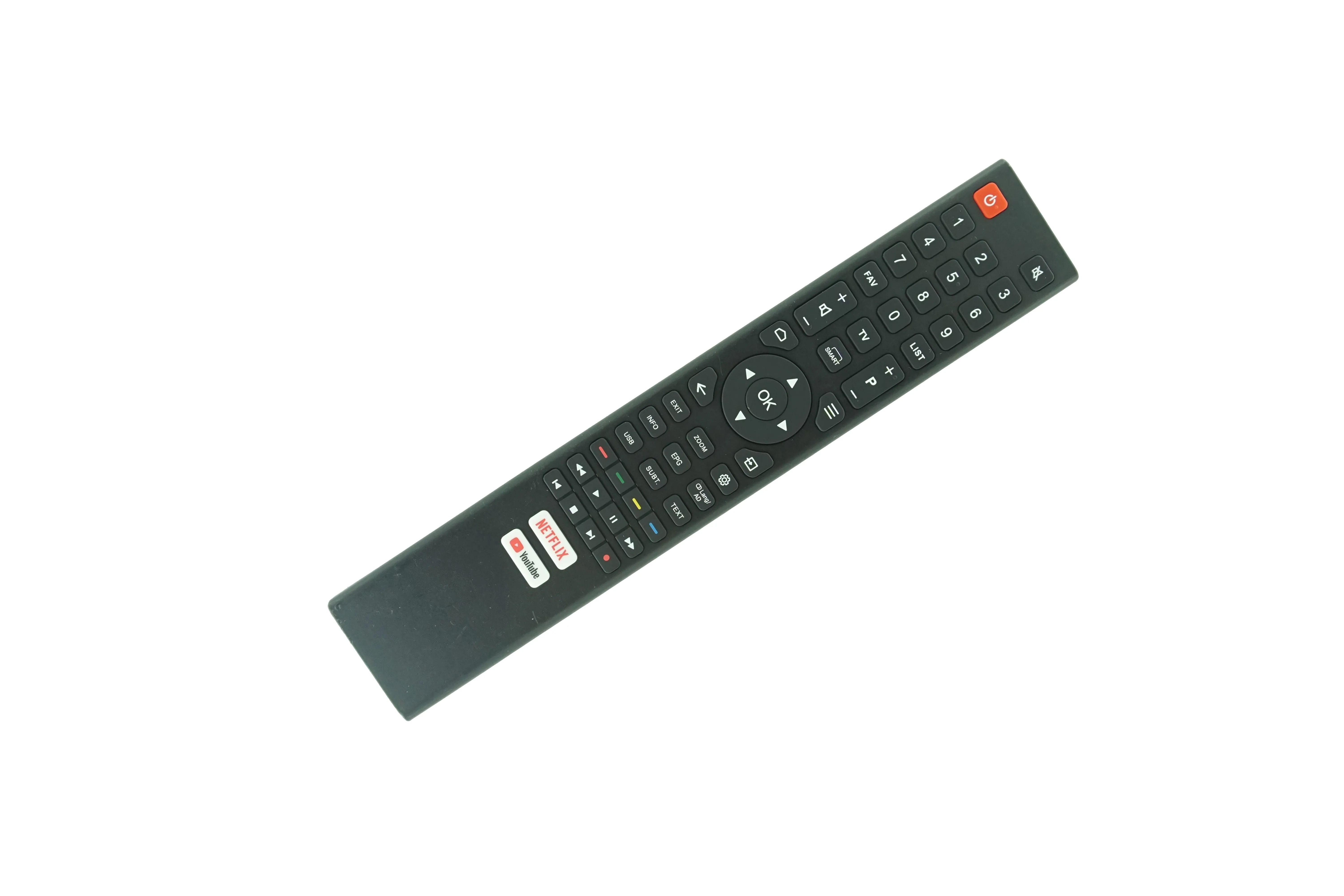 جهاز تحكم عن بعد متوافق مع تلفزيون ذكي قوي SRT42FC5433U مع DVB-T2/C/S2 وSnider SC-LED32SC400ATV تلفزيون LCD LED HDTV الذكي