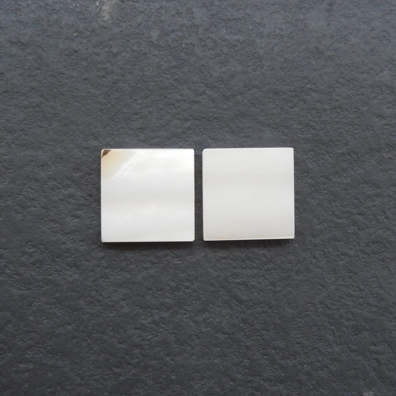 

B & F бусины из кабошона с квадратной ракушкой из натурального камня 16x3 мм 3,3 г полудрагоценные модные аксессуары для изготовления ювелирных изделий