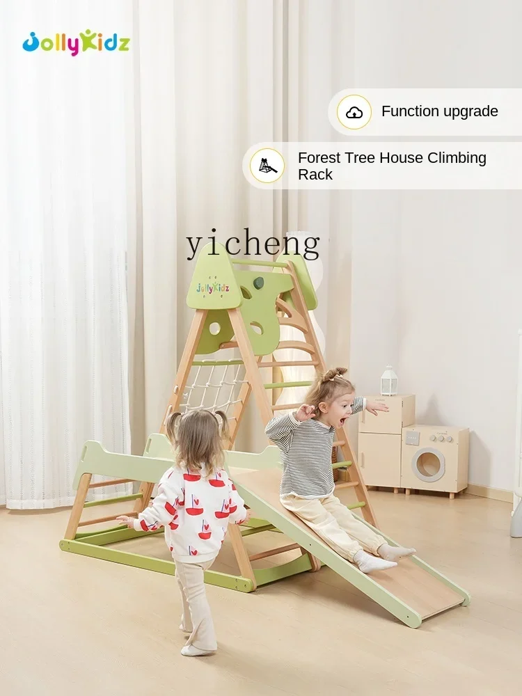 XL Climbing Frame Children Slide Sensory Training Big Sports Rock Climbing Combination