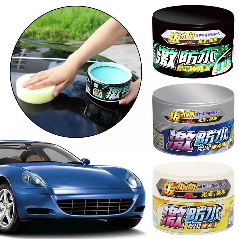 Soft 99 Waterproof Coated Solid Wax, Water Block Wax Cleaning 300g Accessories Wax Car Waterproof Car W65 B7c1