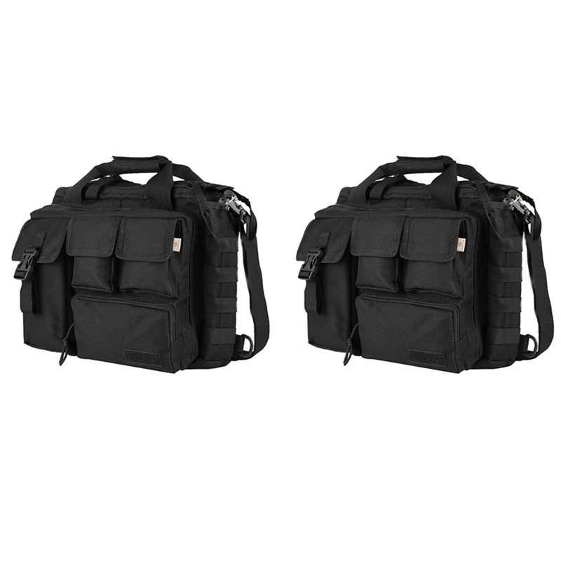 

NEW-2X Pro- Multifunction Mens Military Outdoor Nylon Shoulder Messenger Bag Handbags Briefcase Large Enough