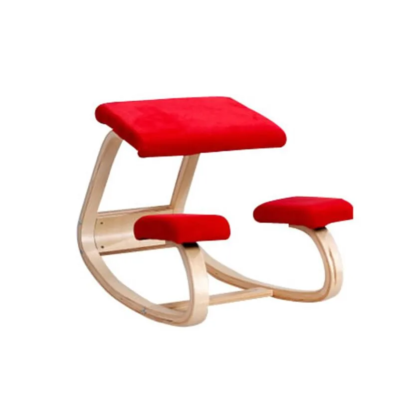 Falten holz sitzhaltung korrektur stuhl ergonomische stuhl halswirbelsäule korrektur stuhl home-office fitness yoga stuhl