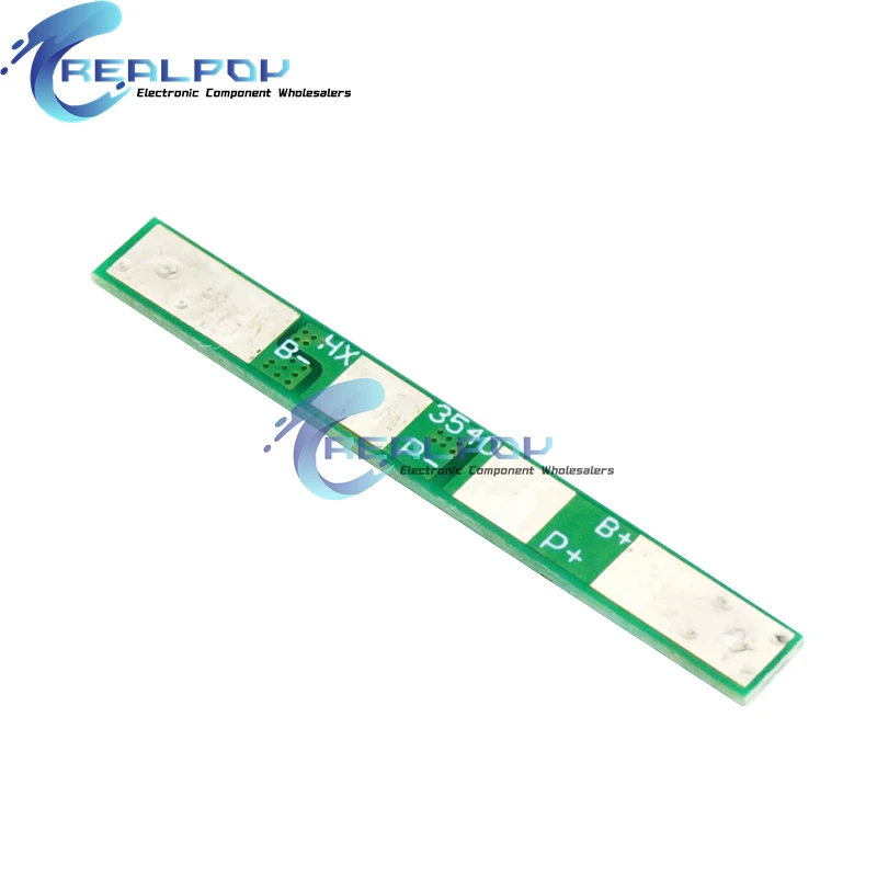 1S 3.7V 4A li-ion BMS PCM 18650 Battery Protection Board PCB for 18650 lithium ion li Battery Double MOS