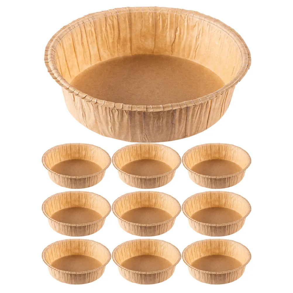 

10 Pcs Cake Mold Tins for Baking Dishes Oven Pan Pans Paper Molds Liners Bread Man