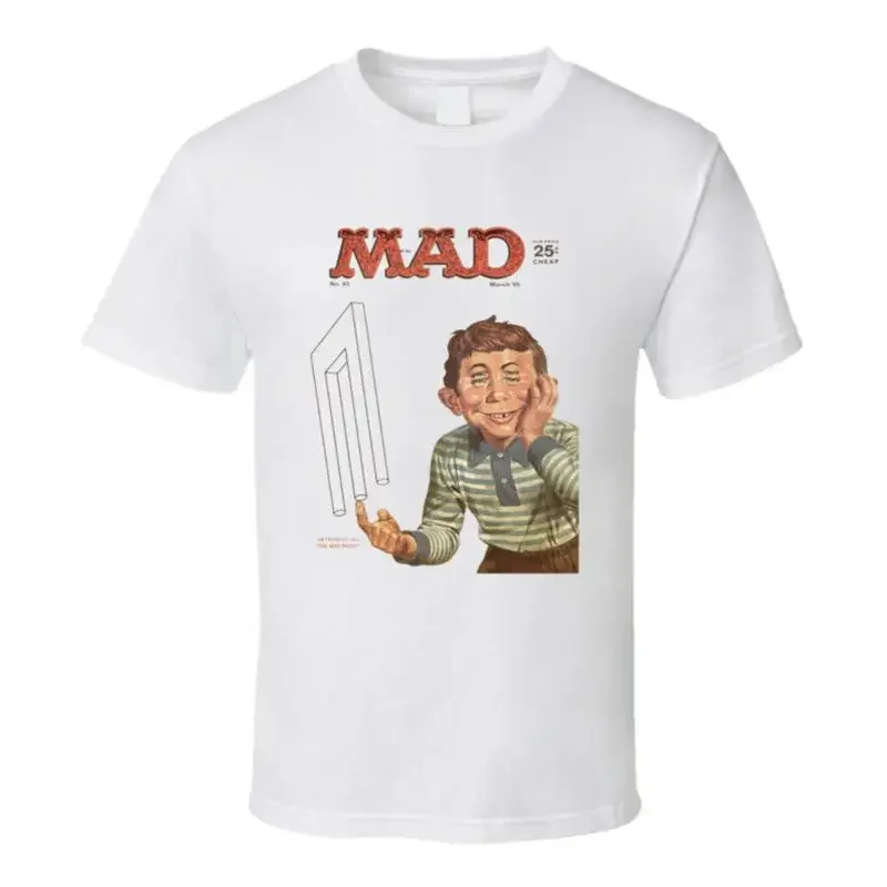 Alfred E. Neuman Mad Funny T Shirt