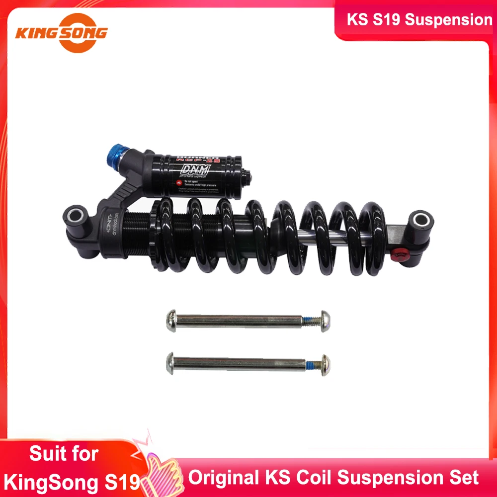 Original King Song S19 S19 Pro Coil Suspension Set 130MM 750lb Suspension for KingSong S19 S19 PRO Electric Wheel Accessories