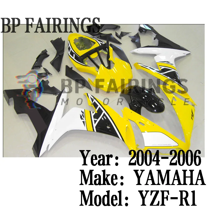 for Yamaha YZF R1 2004 2005 2006 Motorcycle Bodywork Set Injection ABS Plastics Full Fairings Kit Mold 60th Anniversary Edition