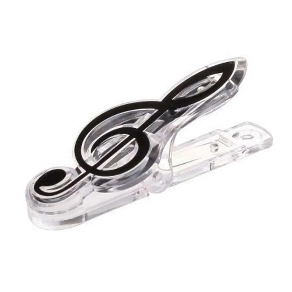 Klip File Anti retak skala musik klip kertas Memo klip indeks Bookmark untuk perlengkapan kantor sekolah dapat digunakan kembali keluar portabel