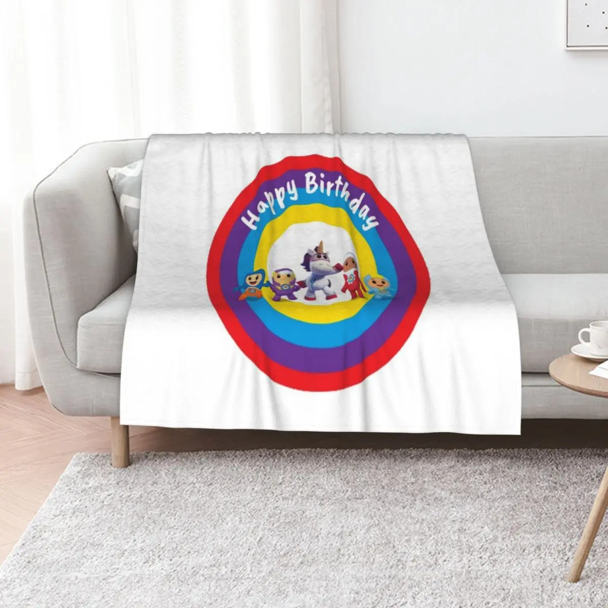 Go Jetters Throw Blanket Warm Cozy Throw Blanket for Living Room Couch